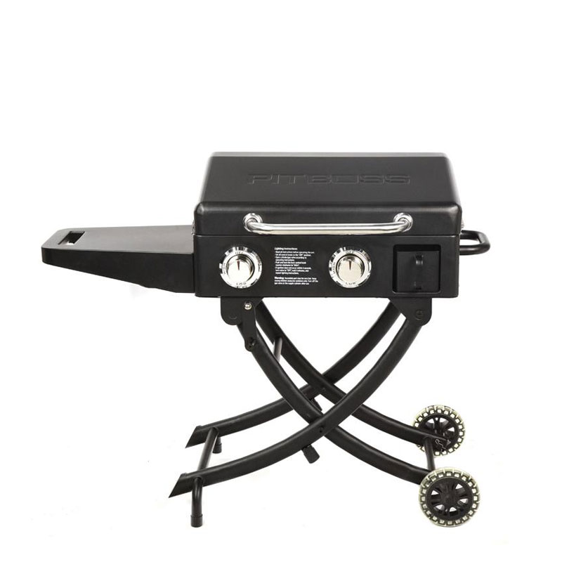 Pit Boss Sportsman Portable 2-Burner Griddle w/ Legs