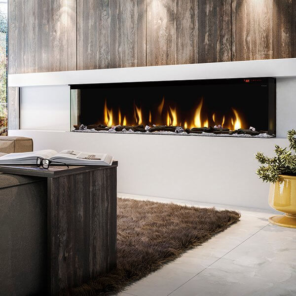 Ignite® Bold Linear Electric Fireplace 74"