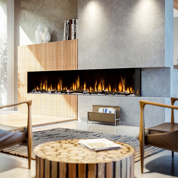 Ignite® Bold Linear Electric Fireplace 100"