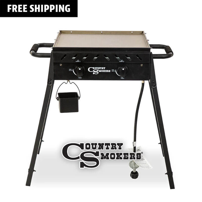 Country Smokers 2-Burner Griddle